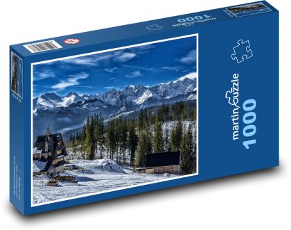 Słowacja - Tatry - Puzzle 1000 elementów, rozmiar 60x46 cm