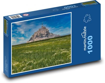 Mont Saint Michel - Puzzle 1000 dielikov, rozmer 60x46 cm