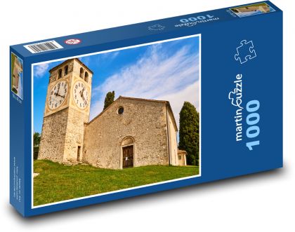 Taliansko - kostol - Puzzle 1000 dielikov, rozmer 60x46 cm