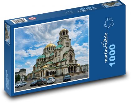 Bulharsko - Sofie - Puzzle 1000 dílků, rozměr 60x46 cm