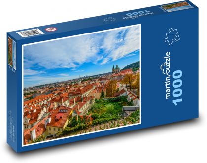 Česká Republika - Praha - Puzzle 1000 dílků, rozměr 60x46 cm