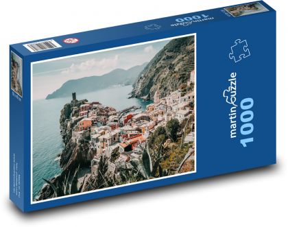 Taliansko - Vernazza - Puzzle 1000 dielikov, rozmer 60x46 cm