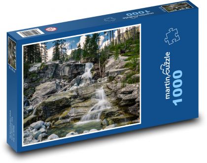 Potok ve skále - puzzle 1000 dílků