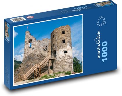 Slovensko - starý hrad - Puzzle 1000 dílků, rozměr 60x46 cm