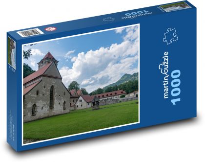Slovensko - Červený Kláštor - Puzzle 1000 dielikov, rozmer 60x46 cm