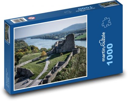 Slovakia - castle, Danube - Puzzle 1000 pieces, size 60x46 cm 