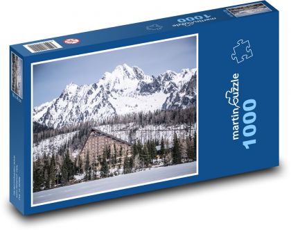 Slowakei - Winter, Štrbské Pleso - Puzzle - 1000 Teile