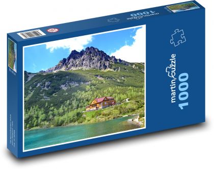 Slovensko - Vysoké Tatry - Puzzle 1000 dielikov, rozmer 60x46 cm