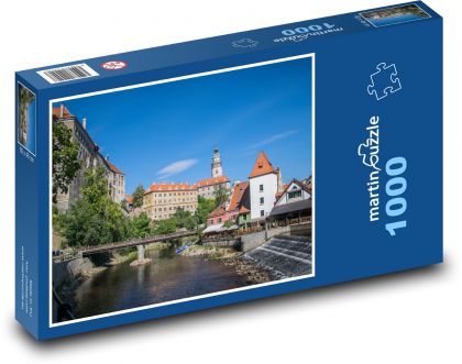 Czech Krumlov - Puzzle 1000 pieces, size 60x46 cm 