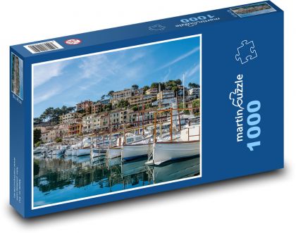 Španělsko Mallorca - Puzzle 1000 dílků, rozměr 60x46 cm