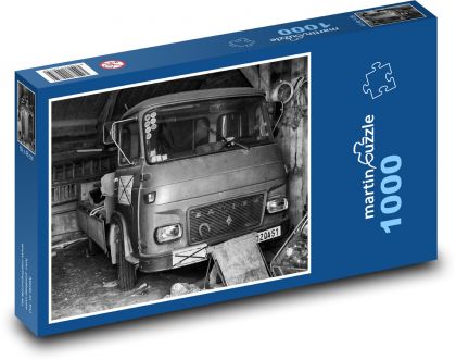 Stara ciężarówka - Puzzle 1000 elementów, rozmiar 60x46 cm