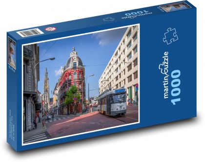 Belgium - Antwerp - Puzzle 1000 pieces, size 60x46 cm 