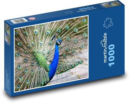 Páv korunkatý - puzzle 1000 dílků