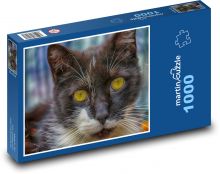 Zviera - mačka Puzzle 1000 dielikov - 60 x 46 cm