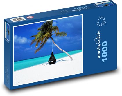 Malediven - Palme - Puzzle - 1000 Teile