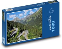 Horská cesta Puzzle 1000 dielikov - 60 x 46 cm