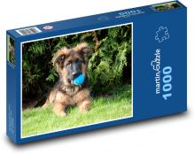 Deutscher Schäferhund - Welpe Puzzle 1000 Teile - 60 x 46 cm