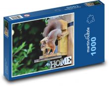 Squirrel, rodent Puzzle 1000 pieces - 60 x 46 cm 