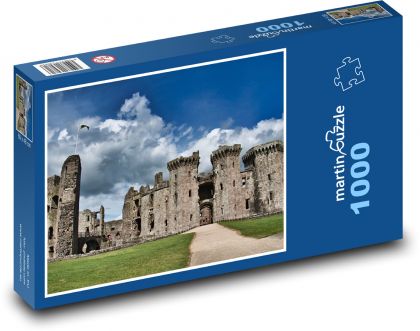 Historický hrad - Puzzle 1000 dílků, rozměr 60x46 cm