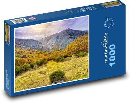 Jesenný les - Puzzle 1000 dielikov, rozmer 60x46 cm