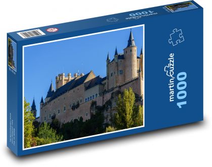 Hrad Alcazar - Puzzle 1000 dielikov, rozmer 60x46 cm