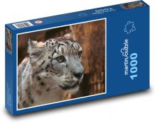 Levhart sněžný, irbis Puzzle 1000 dílků - 60 x 46 cm