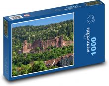 Zámek Heidelberg Puzzle 1000 dílků - 60 x 46 cm