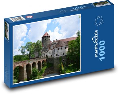 Befestigungsanlagen des Schlosses - Puzzle - 1000 Teile