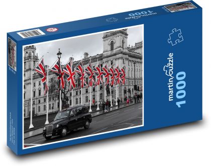 UK - London - Puzzle 1000 pieces, size 60x46 cm 