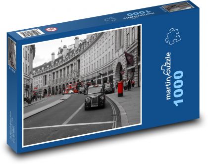 England - London, Taxi - Puzzle - 1000 Teile