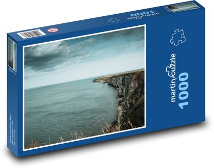 Cliff - ocean, coast - Puzzle 1000 pieces, size 60x46 cm 