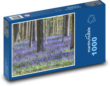 Les - stromy, příroda - puzzle 1000 dílků