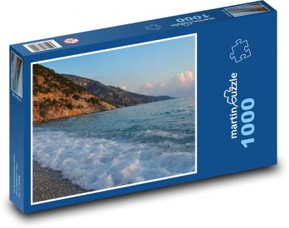 Vlny - oceán, pláž - Puzzle 1000 dielikov, rozmer 60x46 cm