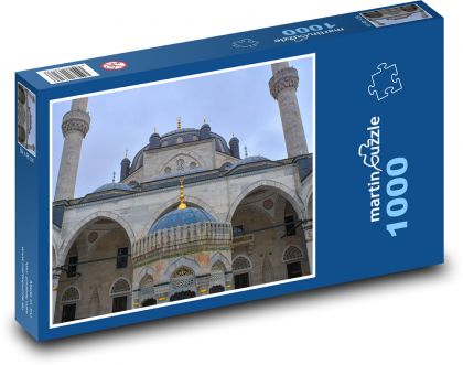 Turecko - Istambul, mešita - Puzzle 1000 dílků, rozměr 60x46 cm