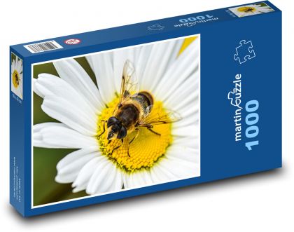 Eine Biene auf einer Blume - Puzzle - 1000 Teile