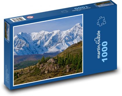 Altaj, vrcholky hor - puzzle 1000 dílků