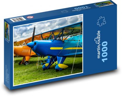 Flugzeug - Propellerflugzeug - Puzzle - 1000 Teile