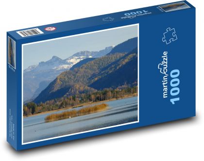 Autumn nature in the mountains - Puzzle 1000 pieces, size 60x46 cm 