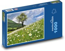 Jaro - květinová louka Puzzle 1000 dílků - 60 x 46 cm