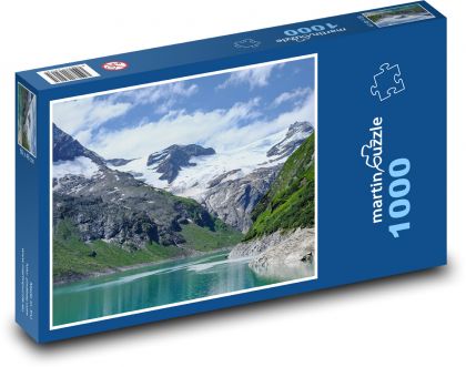 Horské jezero  - puzzle 1000 dílků