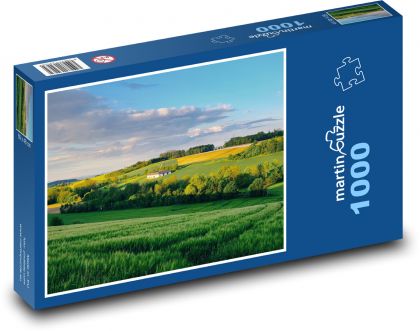 Spring meadows - Puzzle 1000 pieces, size 60x46 cm 