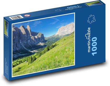 Alpen, Wiesen - Puzzle - 1000 Teile