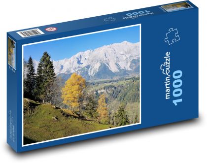 Podzimní příroda na horách - puzzle 1000 dílků