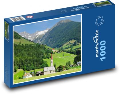 Bergdorfkirche - Puzzle - 1000 Teile