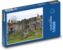 Plac zabaw dla dzieci Puzzle 1000 elementów - 60x46 cm
