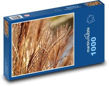 Trawa - pole, łąka - Puzzle 1000 elementów, rozmiar 60x46 cm