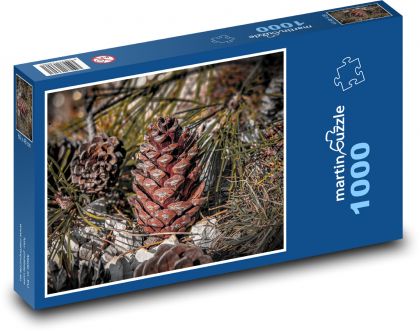 Kiefernzapfen - Puzzle - 1000 Teile