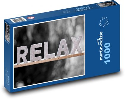 Relax - klid, odpočinek - Puzzle 1000 dílků, rozměr 60x46 cm
