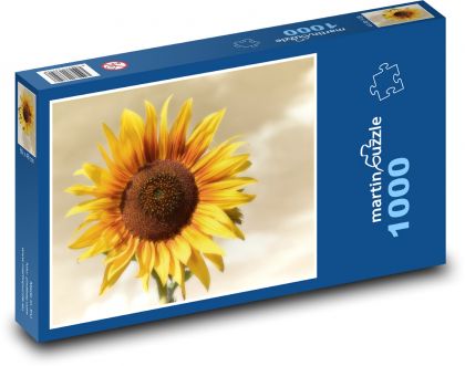 Sunflower - flower, garden - Puzzle 1000 pieces, size 60x46 cm 