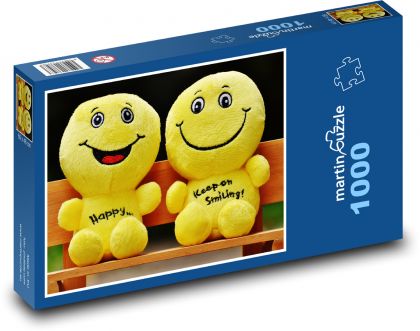 Smileys - friends, comrades - Puzzle 1000 pieces, size 60x46 cm 